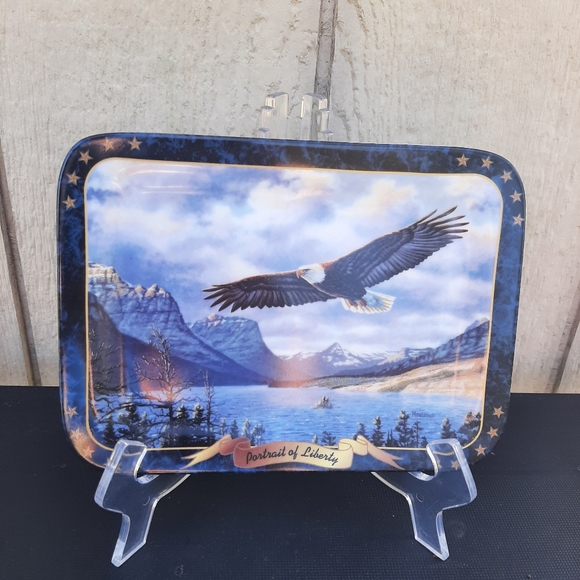 🔥Bradford Exchange Decorative Collectors Plate Wings Of Glory - Picture 1 of 2